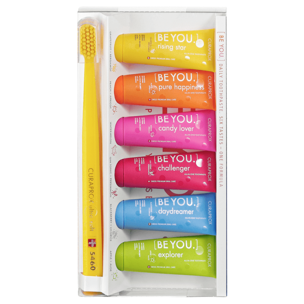 curaprox six tastes pack side