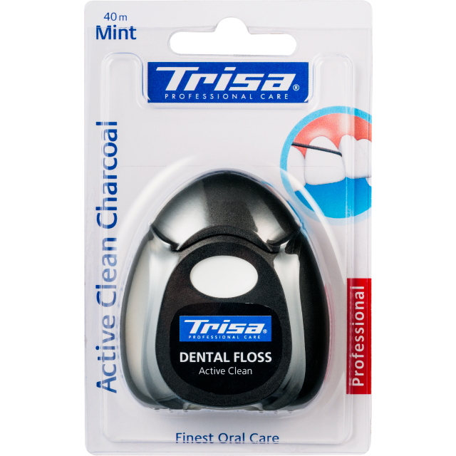trisa charcoal dental floss