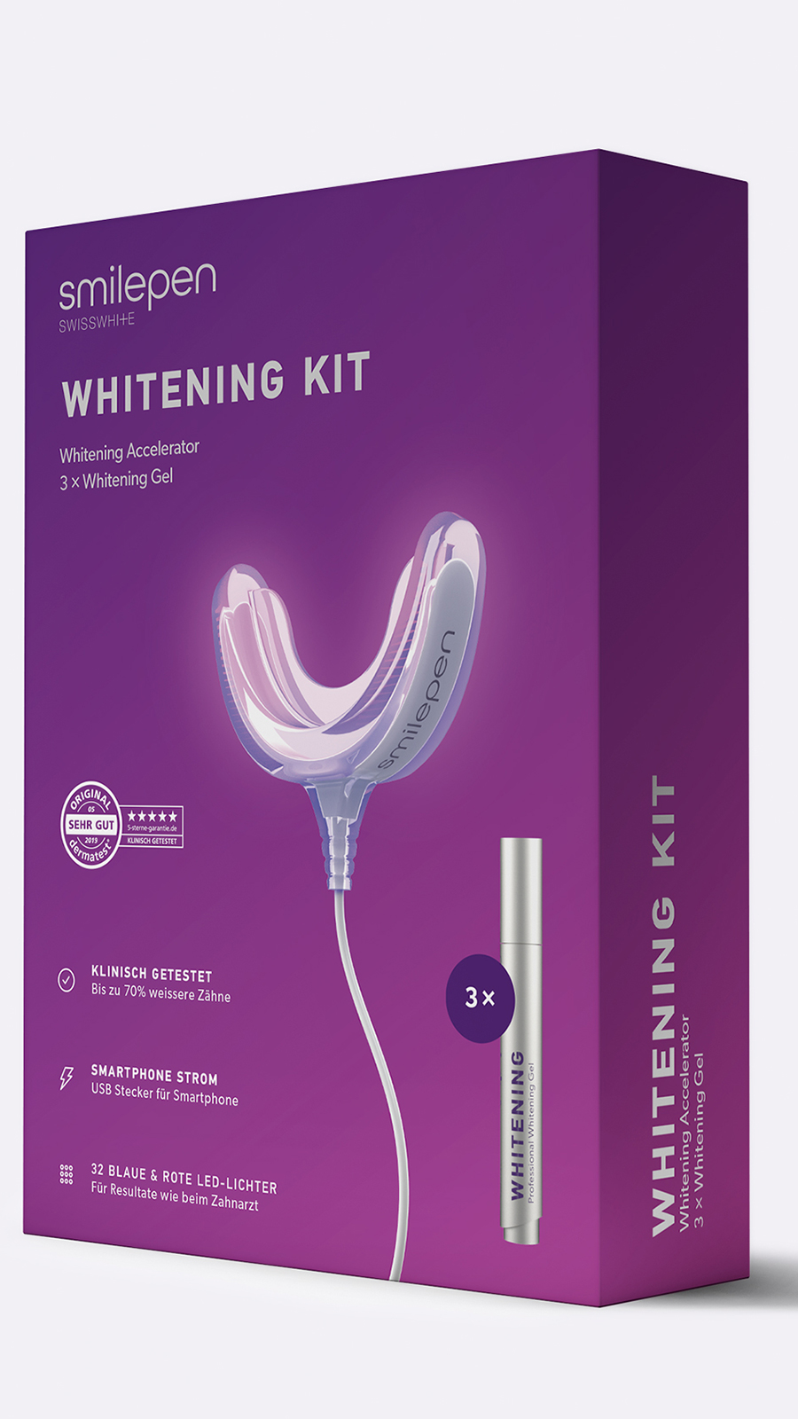 smilepen whitening kit box