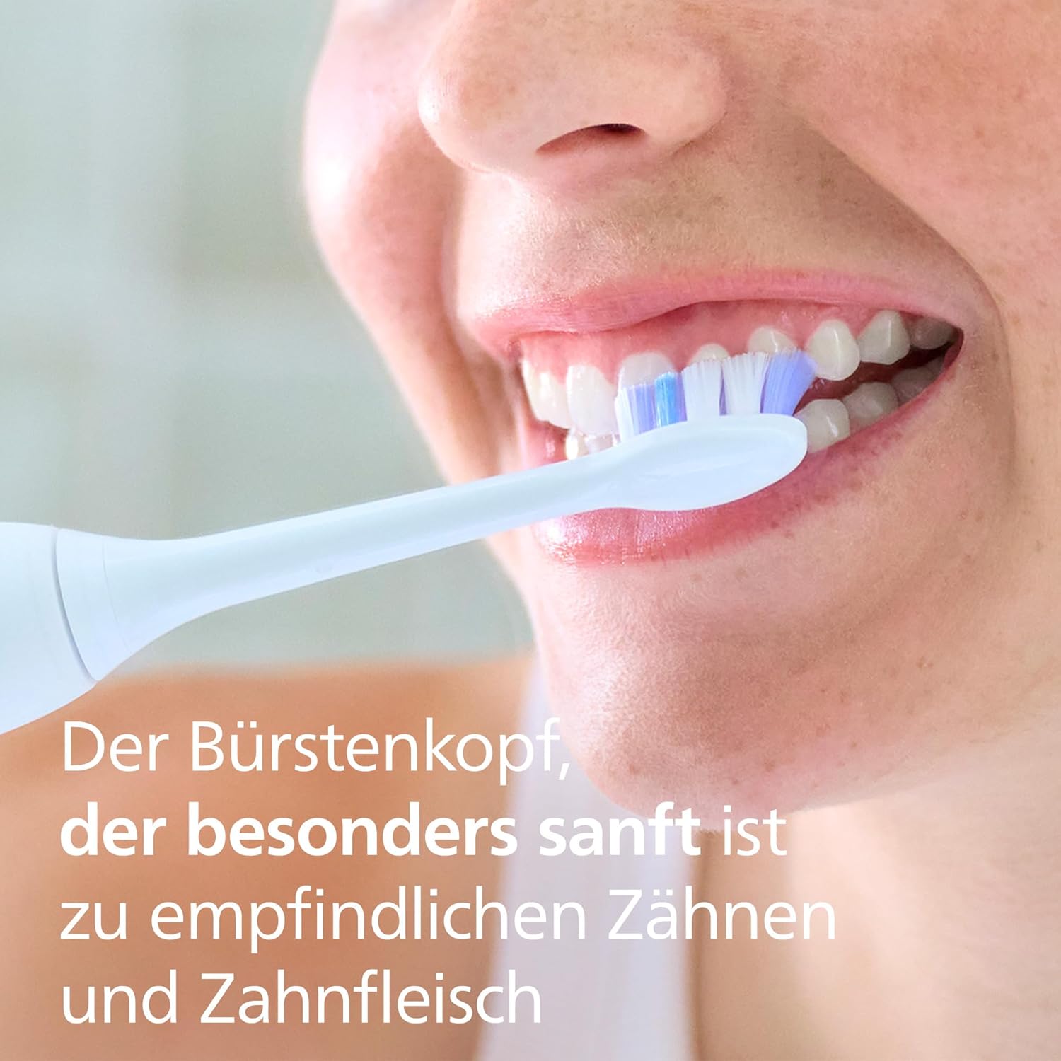Philips Sonicare S2 Sensitive Ersatzbürstenköpfe Weiss (4 Stk.)