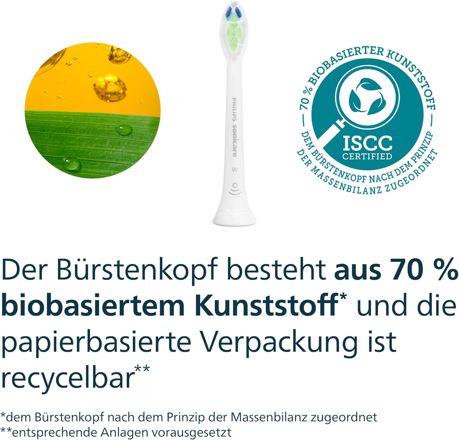 Philips Sonicare W2 Optimal White Ersatzbürstenköpfe Weiss (4 Stk.)