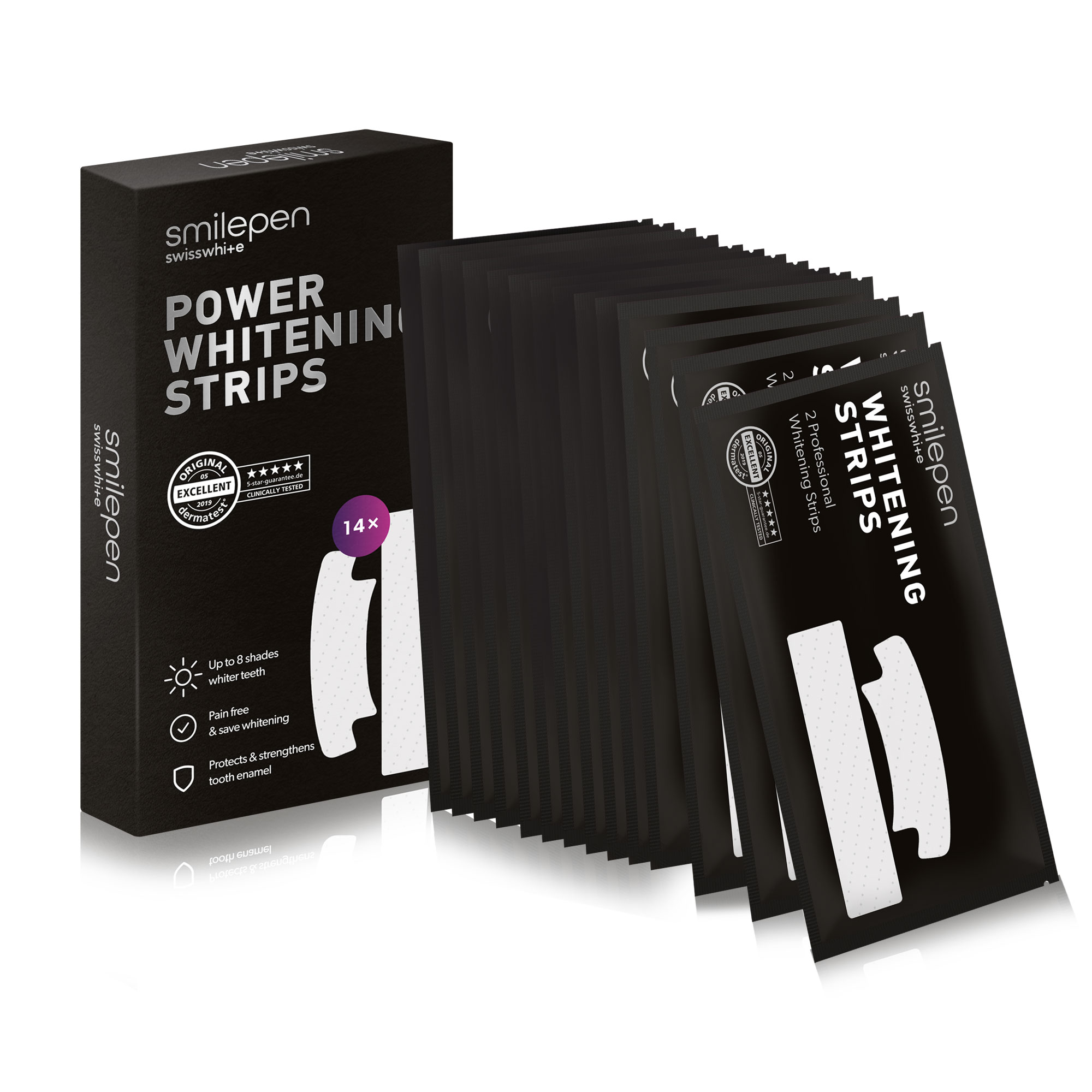 smilepen power whitening strips