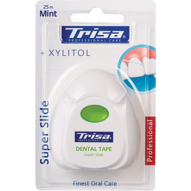 trisa dental floss xyliton
