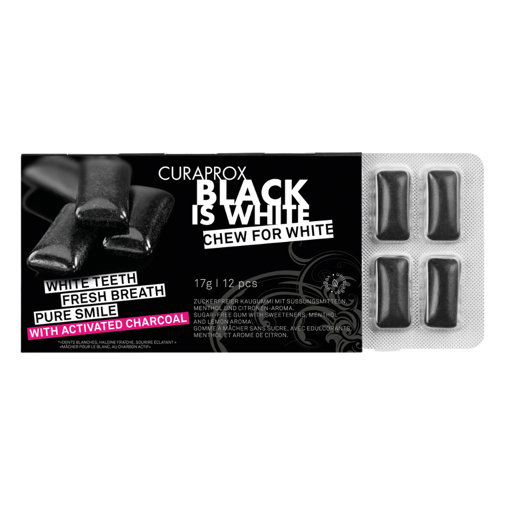 curaprox chewing gum open