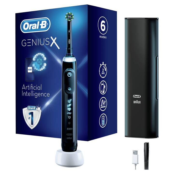 oral b genius x black reiseetui
