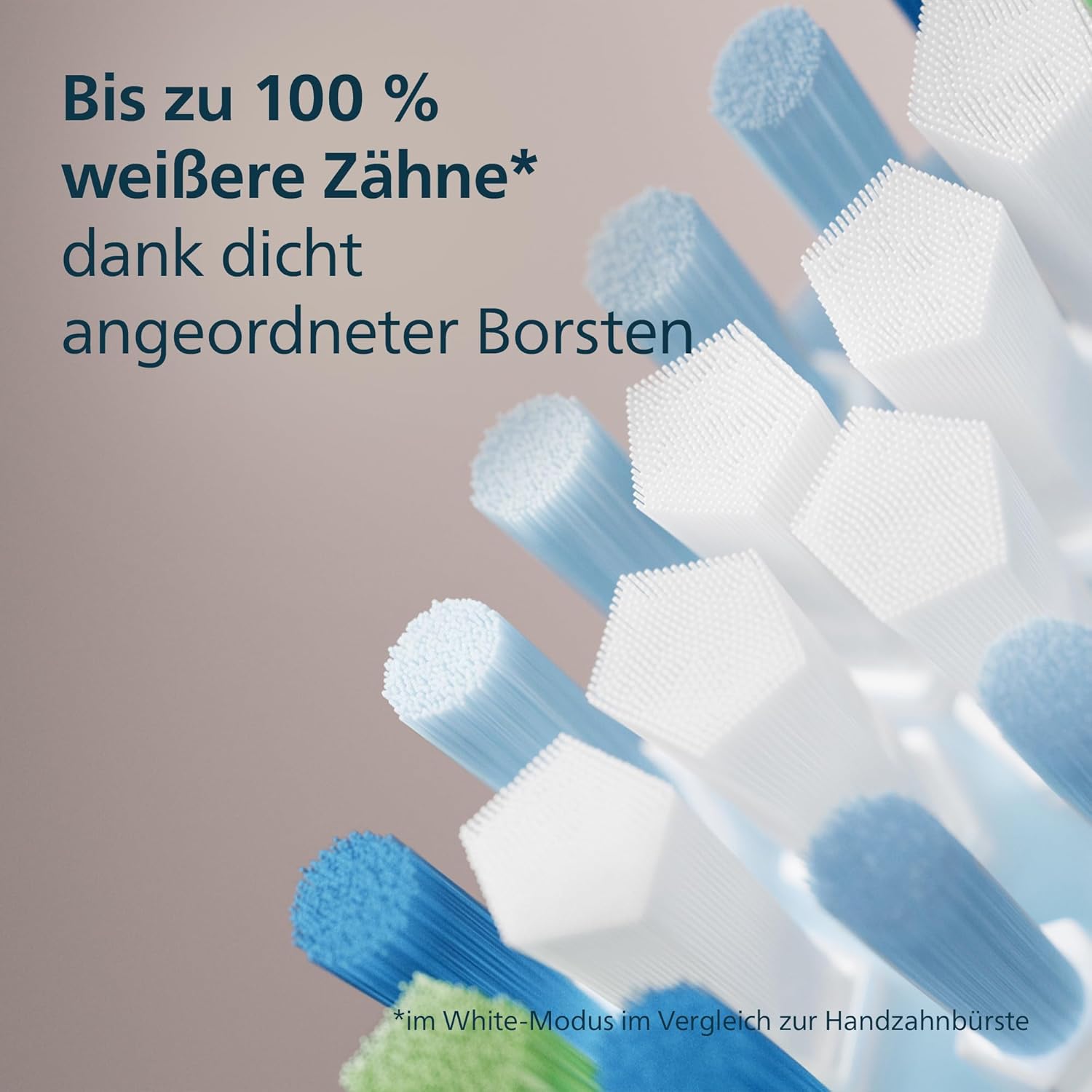 Philips Sonicare C3 Premium Plaque Defense Ersatzbürstenköpfe Weiss (4 Stk.)